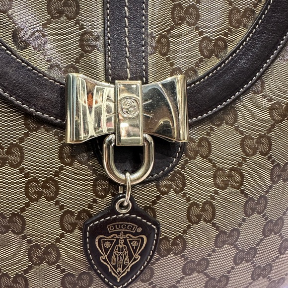 Gucci Monogram Duchessa shoulder bag - Picture 4 of 10